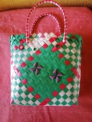 Reusable Multicolored Medium Shopper Beach Grocery Travel Handbag Easy To Clean