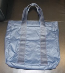 Calvin Klein Tote Shopping Blue Large Polyurethane Bag 40cm x 40cm x 10cm