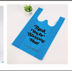 Non-Woven T Shirt Shopping Bags Reusable 10 Count