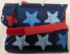 California Innovations Folding Insulated Market Tote 3 Pack Stars Stripes Plaid