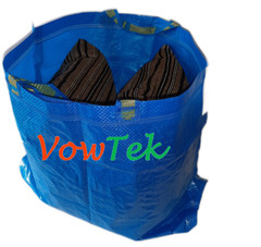 Three IKEA Medium ECO Friendly FRAKTA Tote for grocery shopping laundry storage