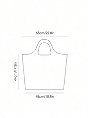 Strawberry Shortcake Cute Kawaii Keychain Foldable Reusable Shopping Bag