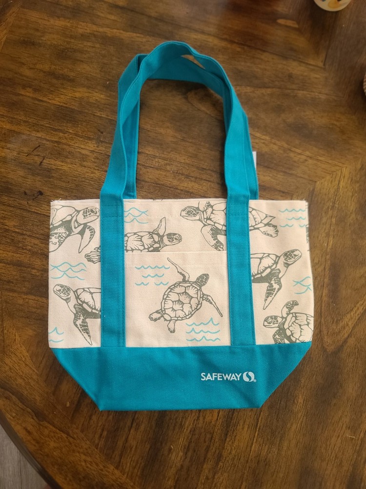 Safeway Hawaii Canvas Mini Tote Bag Turtles “HONU” Limited Edition 2026