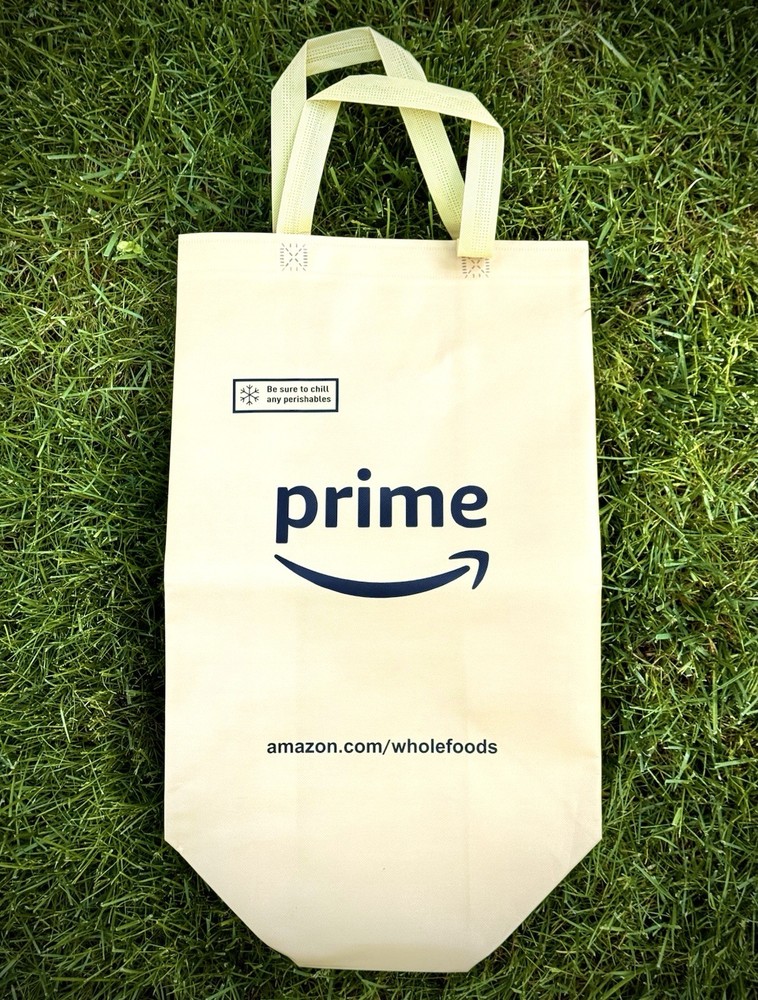 10 Reusable Large Amazon Prime Heavy Duty Shopping Groceries Bags