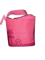🌴 Trader Joe’s Mini Insulated Tote Bag – Pink Limited Edition – Lunch Cooler NW