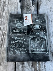 MEDIUM Reusable Shopping ToteBags Eco-Friendly 2 Pk MARSHALLS 16 x 13 1/2 PSYCH