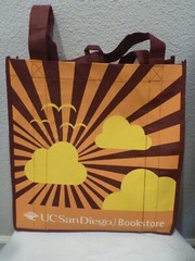 UC San Diego UCSD Recycled Reusable Shopping Bag