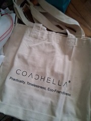 Coachella 2 Reusuable, Grocery And 18 Produce bags. 4 Metal Straws W Brush NEW