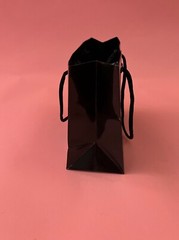 CHANEL Paper Reusable Shopping Ba Black 4.5″ x 5.5 ” x 2.5″