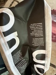 Lululemon Small Reusable Tote Shopping Bag 12″x9″ Snap Black White Red Lot Of 3