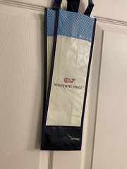 Vineyard Vines Reusable NEW Wine Tote Bag Gift Bag 16x5x3 inch