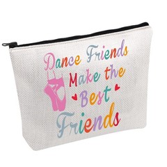 FOTAP Dance Partner Gift Friends Make the Best Zipper black