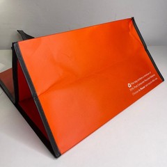 Baltimore Orioles Baseball Orange + Black Reusable Shopping Tote Bag MLB NWT NEW