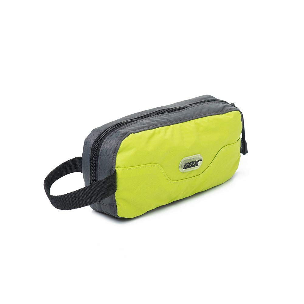 GOX Travel Small Toiletry Bag for Men Nylon Dopp Kit 7.9*3.7*2 Inches, Green