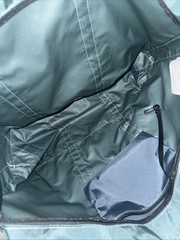 L. L. Bean Lightweight Nylon Tote Bag Zip Closure