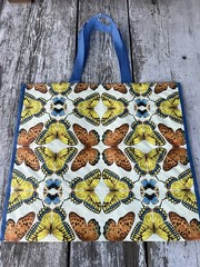 Marshalls Shopping Tote Bag BUTTERFLIES Reusable Eco Friendly