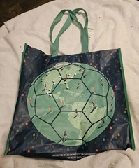 FIFA Soccer World Cup Marshalls Reusable Tote Bag~19”X 17” X 8, New NWT