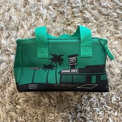 Trader Joe’s Green Mini Insulated Lunch Bag Tote Pasadena Limited Edition