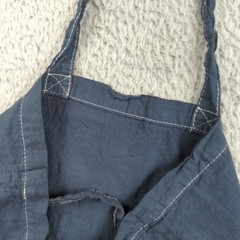 Frank & Eileen Bag Blue Mini Tote Handbag Shopping Garment Dye Story of Love