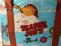 Trader Joe’s One Stand-Up Collapsible Grocery Tote Bag 6 Gallons NWT