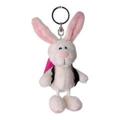 [NICI] OUTDOOR PRODUCTS Rabbit Pouch Keychain 10cm Backpack Pink From Japan
