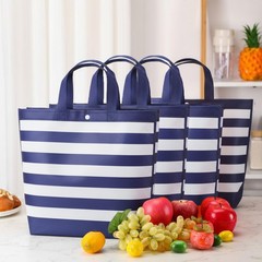 Paterr 100 Pcs Reusable Grocery Bags Bulk Shopping Tote with Handle Non Woven…