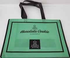Honolulu Cookie Company – Reusable Shopping Tote/Bag, 15.25″ x 11.5″ x 4.75″