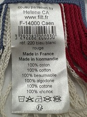 Flit Day/ Night Crocheted Shopping Bag From France. Red, White and Blue