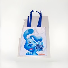 Nickelodeon Blue’s Clues & You! Reusable Tote Bag Small White/Blue Polyester