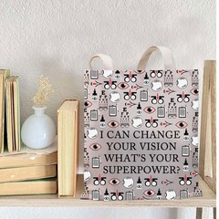 Optometry Tote Bag Optometrist Graduation Eye Doctor Vision Surgeon Gift Bag