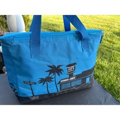 1stTrader Joes Insulated Grocery Bag Blue Pasadena 1967 Storefront Reusable Tote