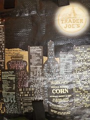 Trader Joe’s ROLLING BAG Nocturne Night View Tote Bag ~ ONE OF A KIND VERY RARE!