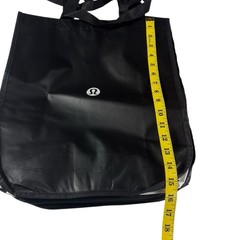 Lululemon Set of 3 Large Shopping Bag Reusable Red & Black Logo Bags NEW