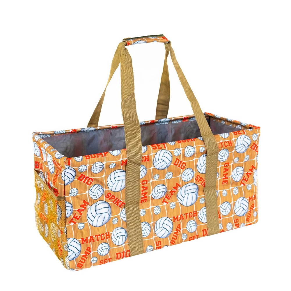 Extra Large Utility Tote Bag – Oversized Collapsible Reusable Wire Frame Rect…