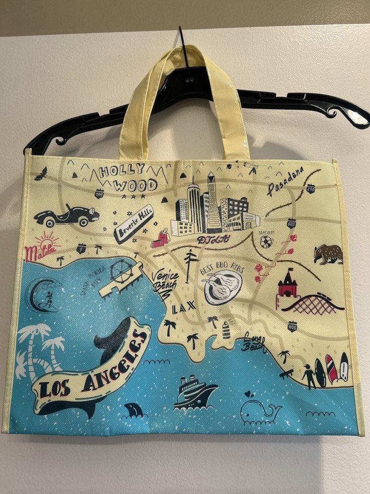 Rare Daiso Japan Reusable Shopping Bag – Los Angeles Edition