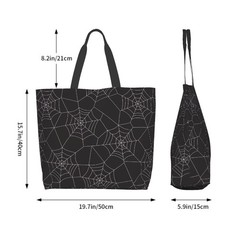 Large Reusable EcoFriendly Shoulder Handbag Portable Storage Shopping Tote