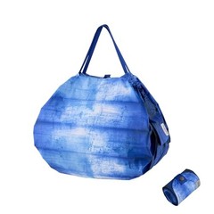 Marna Shupatto Compact Foldable Eco Bag M (10th Anniversary Model) Concept Blue