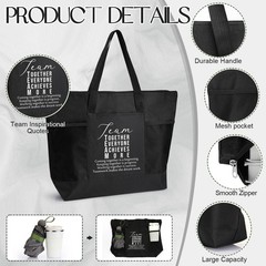 20 Pcs Team Appreciation Gifts Bulk Tote Bags Pocket Graduation Gifts for Cna…