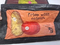 Trader Joe’s Reusable Bag Perky UniCorny Tote Shopper Travel Retired 15.75″