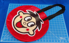 Want Want Snacks Hot Kid Red Round Reusable Bag Used 42287