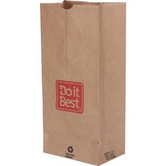 Do it Best 5 Lb. Capacity Paper Shopping Bag (400-Pack) 90071 SIM Supply, Inc.