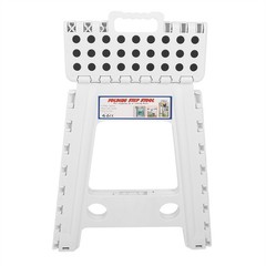 (9)Portable Living Plastic Dots Folding Step Stool Anti Slip Foldable Adults