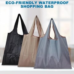 Reusable Grocery 15.75 X X 6.3 Inches, Black, Dark Beige, Gray