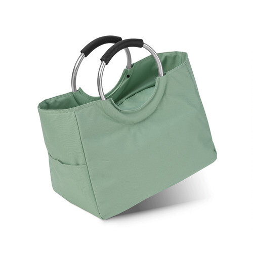 Topmove Large Tote Bag w/ Padded Aluminum Handles, Zippered Carryall