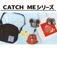 Marimo Craft Disney CATCH ME Series Die Cut Pouch Red Mickey Approx. W140 x H130