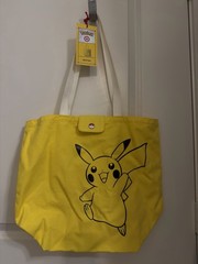 Pokemon X Target Hoodie & Pokémon All-in Tote Pikachu Yellow Zipper Closure
