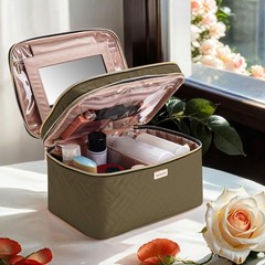 BAFAMYE 8.8L Double Layer Double-Layer (With Mirror), Brown Mirror)