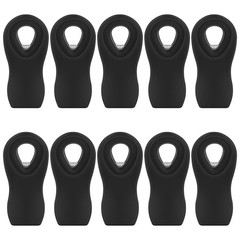 WUDIME 10PCS Magnetic Chip Clips Airtight Seal Reusable Black 2 inches,