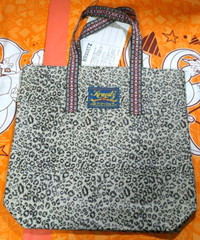 Kravitz Krabag Cotton Eco Tote Shopping Shoulder Hand Bag Japan 14x14in KB1-252