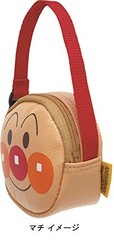 Ito Sangyo Made in Japan Pachitto Rolling Baikinman Toddler Pouch 8.5 x 7.5 x